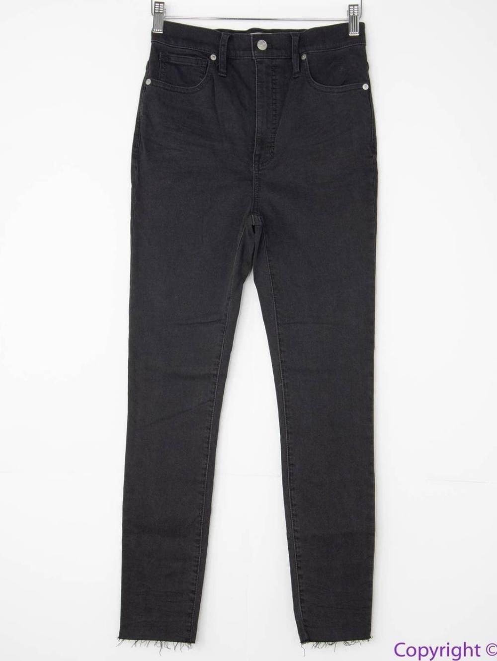 Madewell Black Denim Jeans with Label Detail 34